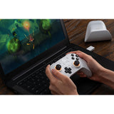 Kontroler Bluetooth 8bitdo Ultimate 2 (biały, PC, Switch 2, Bluetooth USB-C 2,4 GHz)