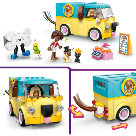 Furgonetka Lego Friends 42678 z akcesoriami dla zwierząt