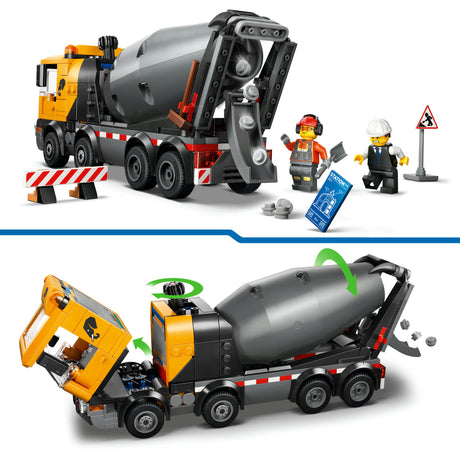Lego City Świetne pojazdy 60478 Ciężarówka z cementem