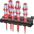 Zestaw wkrętaków torx Wera 3167 i 7, 7 sztuk (czerwony niebieski)