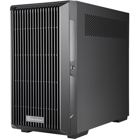 Obudowa mini tower Silverstone CS382 (czarna | 2x USB-A | 1x USB-C)