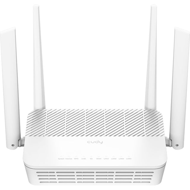 Cudy ax3000 2,5g router Wi-Fi 6 mesh (biały, wr3000h, mesh)