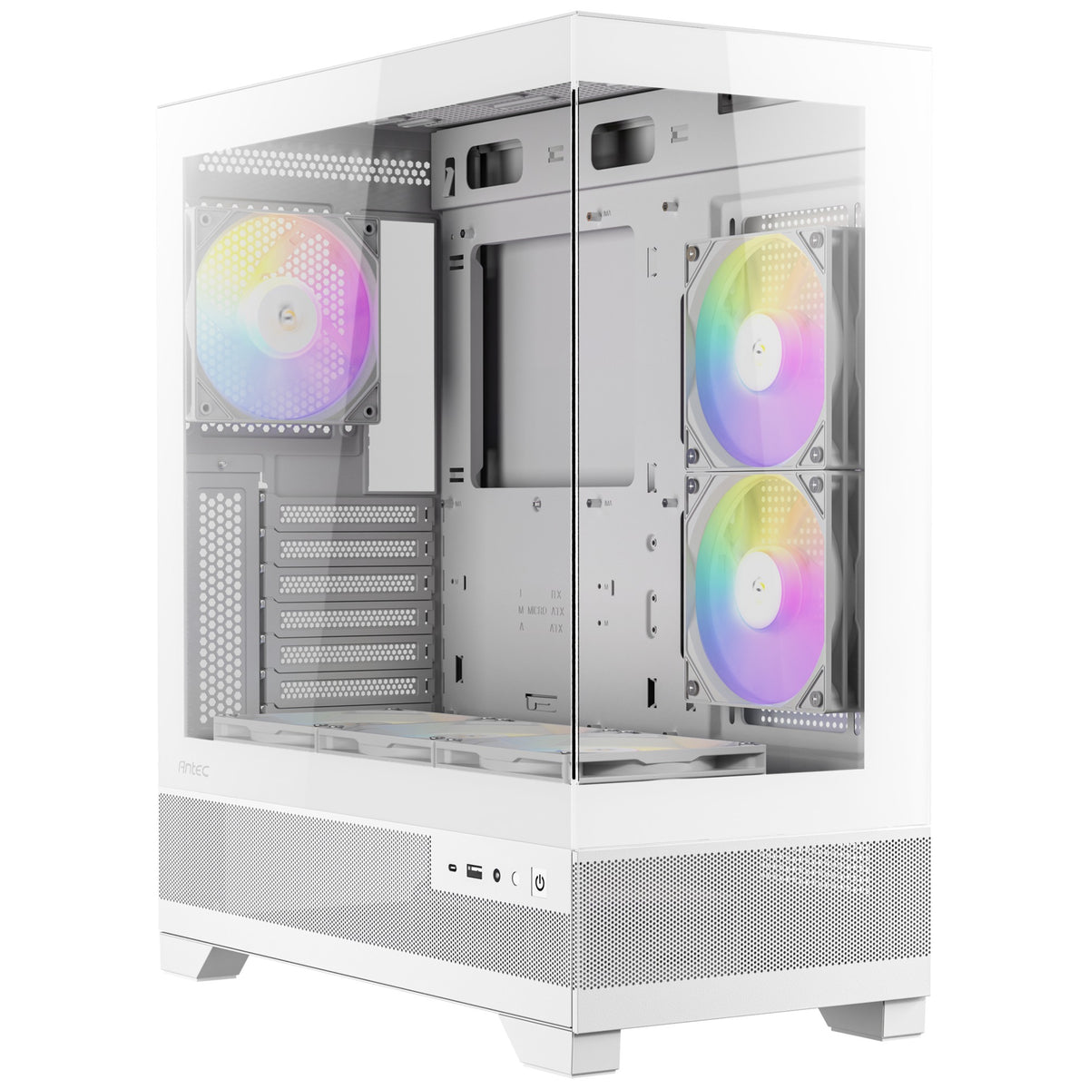 Obudowa midi tower Antec cx700 Elite RGB (biała | 2x USB-A | szkło hartowane)