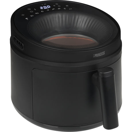 Frytownica na gorące powietrze Princess Cyclone Vision Airfryer (czarna, 5 litrów)
