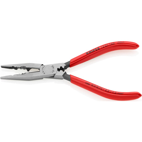 Szczypce do przewodów Knipex, czarne, fosforanowane z powłoką z tworzywa sztucznego 160 mm - 1301160