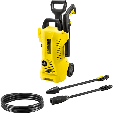 Myjka wysokociśnieniowa Kärcher K2 Power Control - 110 bar - 360 l h - 20 m² h - obsługa aplikacji - nadaje się m.in. małe samochody - rowery - meble ogrodowe - krzesła ogrodowe