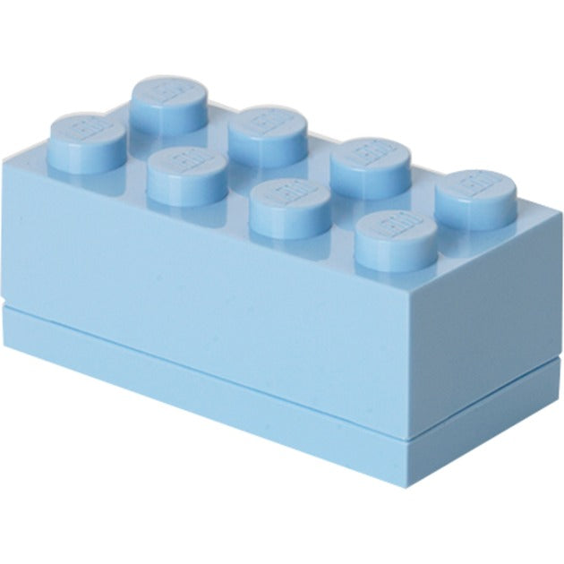 Pokój Kopenhaga Lego Mini Box Pudełko na lunch (niebieskie, 8 kołków)