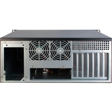 Obudowa rack Inter-tech 4u-4098-s (czarna | 2x USB-A)