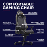 Fotel gamingowy Trust GXT 721BM Ruya Pro Batman (czarno-żółty)