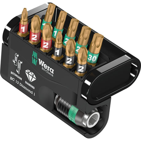 Wera Bit-check Diamond - zestaw bitów - 12-częściowy