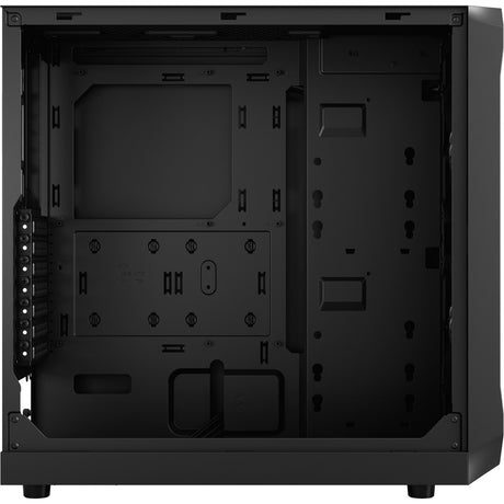 Fractal design focus 2 czarna solidna obudowa midi tower (czarna | 2x USB-A)