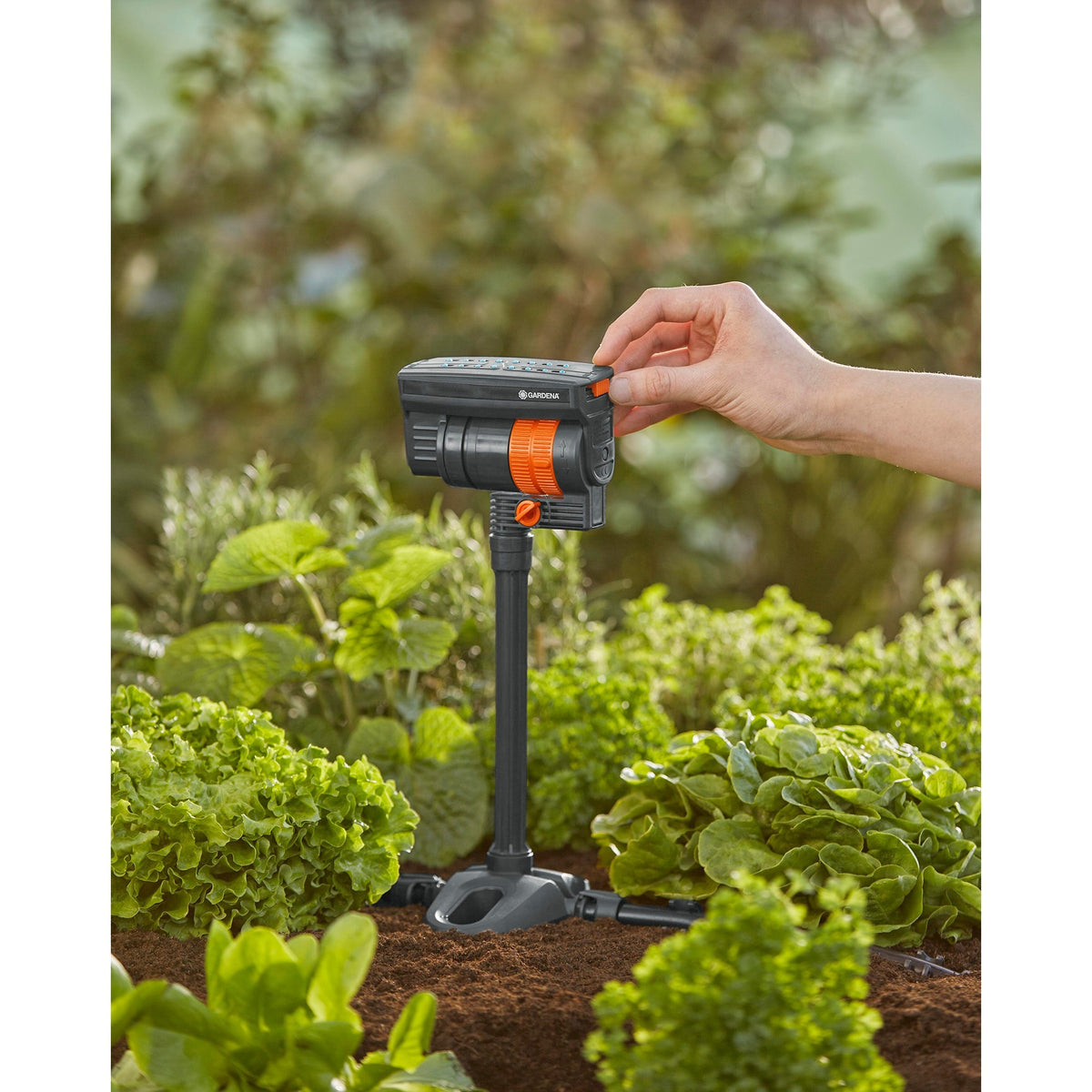 Zraszacz oscylacyjny Gardena Micro-drip-system os 90 (ciemnoszary pomarańczowy)