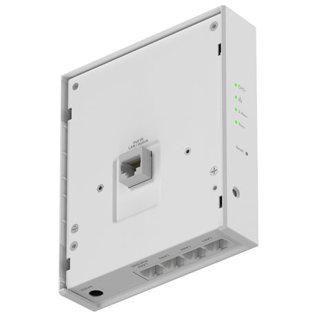 Dwuzakresowy, gigabitowy punkt dostępowy PoE Netgear Insight Managed WiFi 6 AX1800 (WAX610W) (biały)