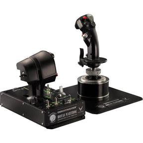 Thrustmaster Hotas Warthog Joystick i przepustnica do gier Hotas (czarne srebro, PC)
