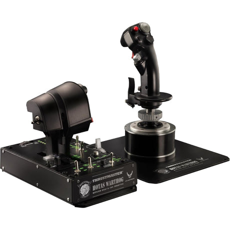 Thrustmaster Hotas Warthog Joystick i przepustnica do gier Hotas (czarne srebro, PC)