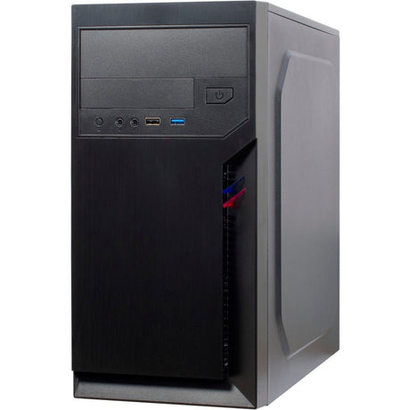 Obudowa mini tower Inter-tech it-6502 Romea (czarna | 2x USB-A)