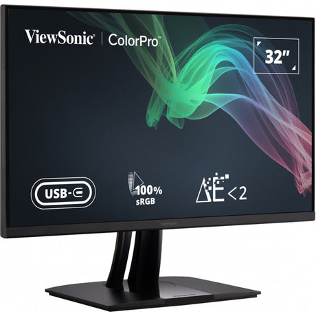 Monitor Viewsonic VP3256-4k 31,5 (czarny (matowy), 2x HDMI, 1x Display Port, USB-A, USB-B, USB-C)