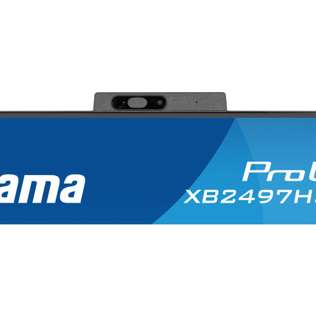 Monitor Iiyama prolite xb2497hsnh-b1 23.8 (czarny, hdmi, displayport, lan, audio, usb-c, kamerka internetowa)