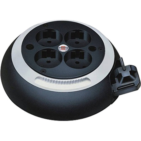 Brennerstuhl Comfort Line bęben kablowy cl-s 3 metry, 4x uziemiony (czarno-biały)