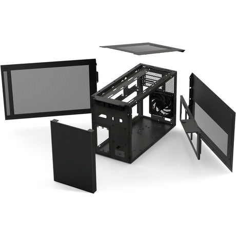 Obudowa mini tower Silverstone Sugo 17 (czarna | 2x USB-A | 1x USB-C)