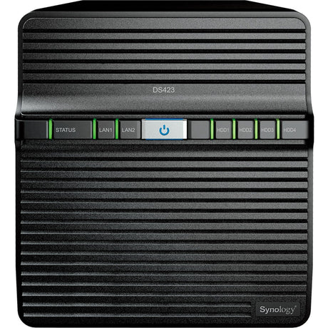 Stacja dyskowa Synology ds423 nas (czarna, 2x rj-45, 2x usb-a 3.2 (5 Gbit s))