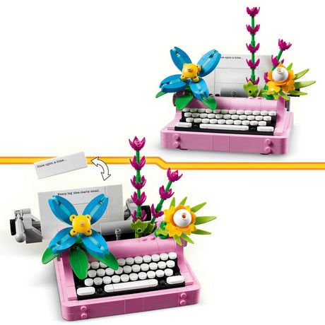 Lego Creator Maszyna do pisania 3w1 z kwiatami - 31169