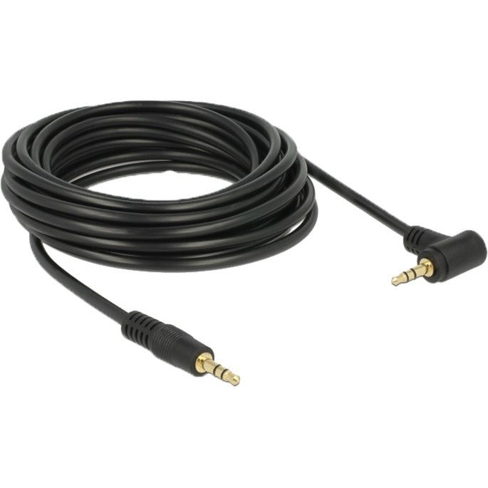 Delock Kabel męski 3,5 mm > 3,5 mm męski (czarny, 5 metrów)