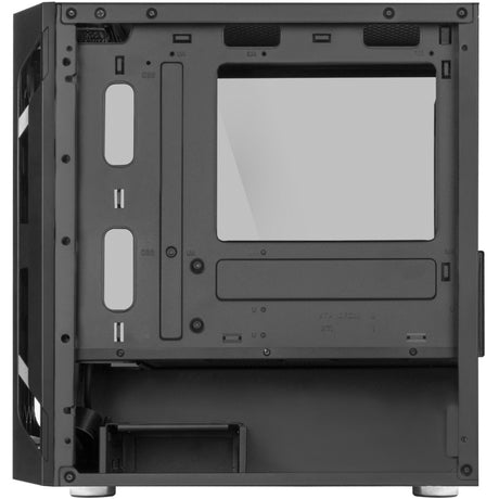Obudowa midi tower Silverstone sst-fah1mb-g (czarna | 3x USB-A | szkło hartowane)