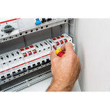 Wkrętak Wiha z zestawem uchwytów na bity elektryczny slimvario (czerwony żółty, krótki 4-częściowy z cienkimi bitami)