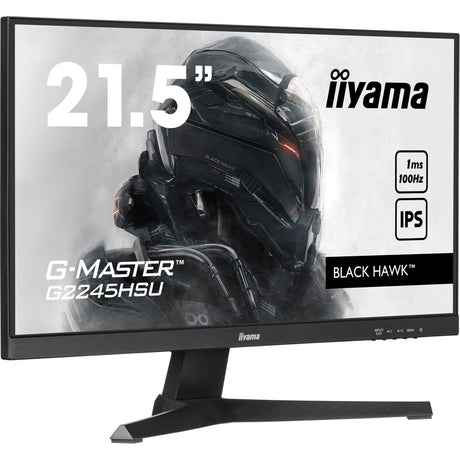 Monitor do gier Iiyama G-Master Black Hawk G2245HSU-B2 22 (czarny, HDMI, Display Port, 2x USB-A, USB-B)