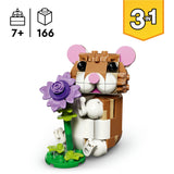 Lego® Creator 3w1 uroczy chomik z kwiatkiem - 31376