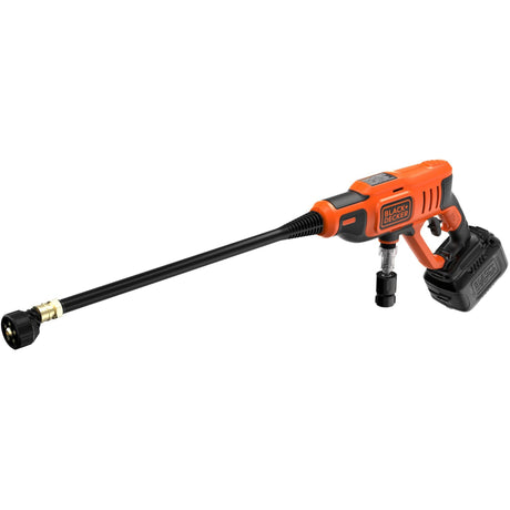 Myjka wysokociśnieniowa Black+decker bcpc18b-xj 18 V (pomarańczowo-czarna, akumulator i ładowarka nie wchodzą w skład zestawu)