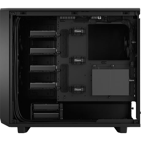 Konstrukcja fraktalna meshify 2 obudowa midi tower (czarna | 2x USB-A | 1x USB-C)