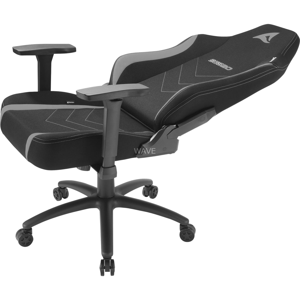 Krzesło do gier Sharkoon Skiller SGS20 z tkaniny (czarno-szary)
