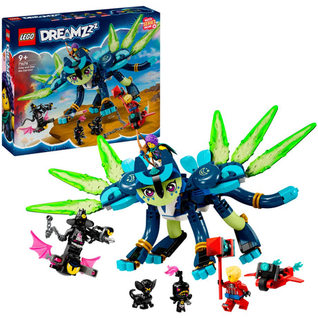 Lego dreamzzz - zabawka konstrukcyjna Zoey i Zian, kocia sowa (71476)