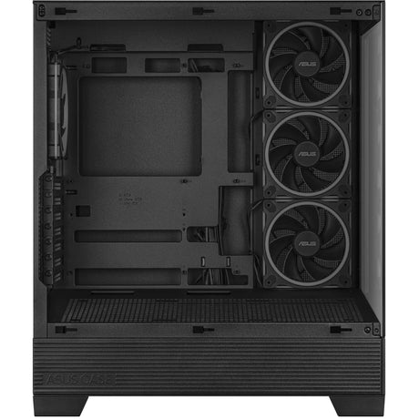 Obudowa midi tower Asus a31 plus (czarna | 2x USB-A | 2x USB-C | szkło hartowane)