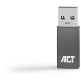 Łączność Act Adapter USB-A na USB-C (ciemnoszary)