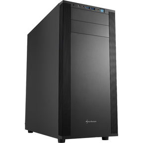 Obudowa midi tower Sharkoon m25-v (czarna | 2x USB-A)