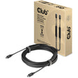 Aktywny kabel dwukierunkowy Club 3D USB-C 3.2 gen2 > USB-C (czarny, 5 metrów, 8k 60 Hz)