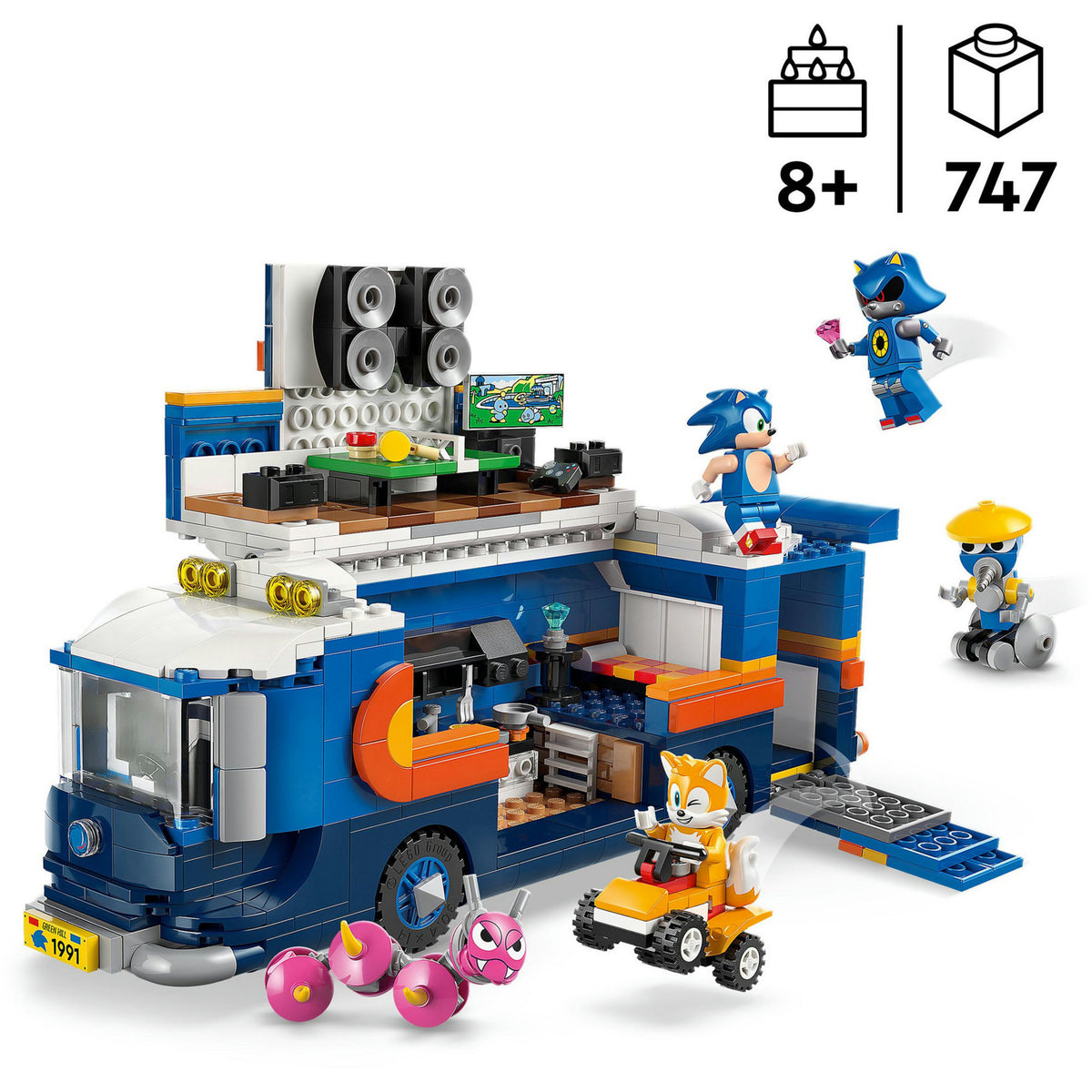 Lego® Sonic the Hedgehog™ Zespół Sonic Command Truck — 77006