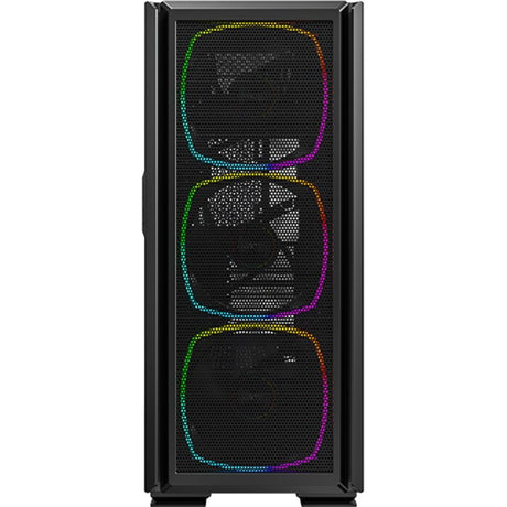 Obudowa midi tower Montech Sky Two GX (czarna | 2x USB-A | 1x USB-C | okienko)