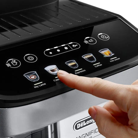 Ekspres do kawy Delonghi magnifica evo ecam290.61.sb w pełni automatyczny (srebrno-czarny)