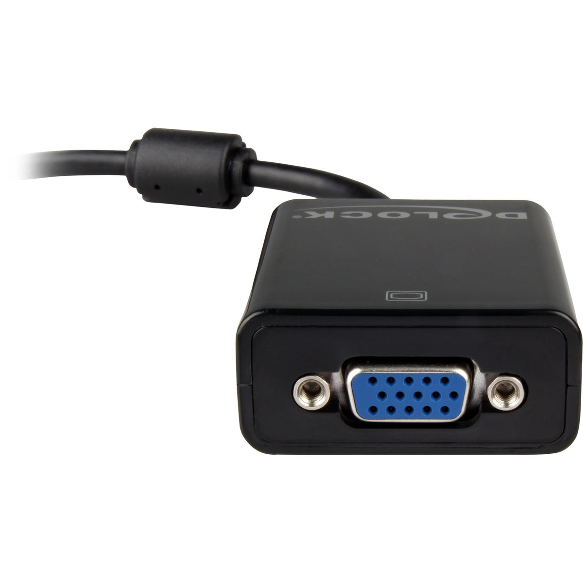 Delock adapter Displayport 1.1 > vga (czarny)