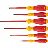 Zestaw wkrętaków Wiha Soft Finish Electric Slimfix (czerwony żółty, 6 sztuk)