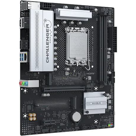 Płyta główna Maxsun MS-Challenger H810M 2.5G Socket 1851 (czarna, 2,5 GB-LAN, dźwięk, µATX)
