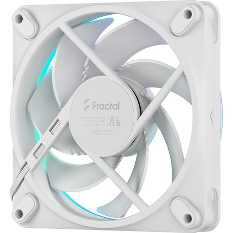 Wentylator obudowy Fractal Design Moment 12 RGB (biały, 120 x 120 x 25 mm, pwm)
