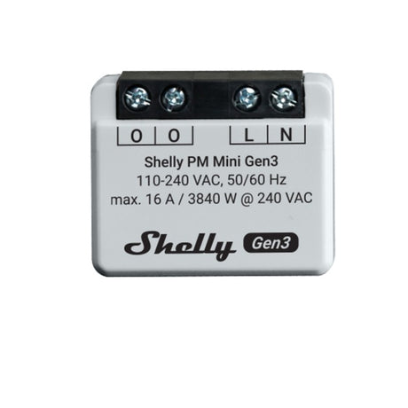 Kontroler Bluetooth Shelly PM Mini Gen3 Wi-Fi dla inteligentnego domu
