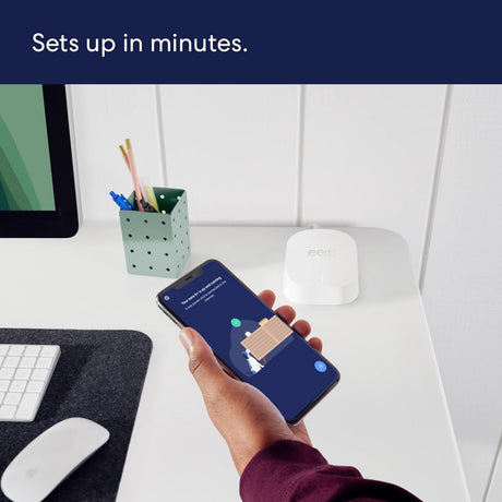 System Wi-Fi Eero 6+ mesh, 3-częściowy router mesh (biały)