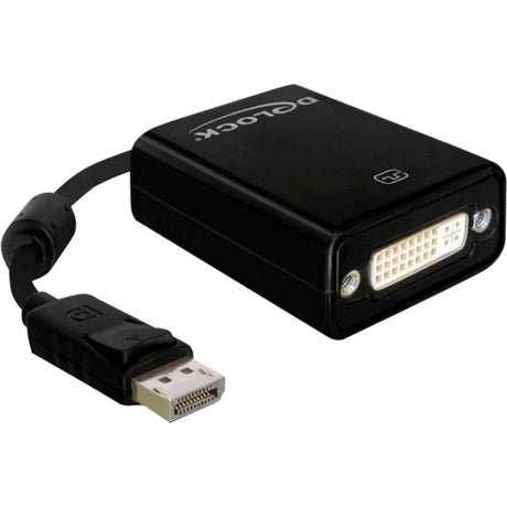 Delock adapter Displayport do dvi-i (czarny, 0,12 m, pasywny)