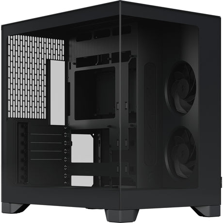 Obudowa Midi Tower Fractal Design Pop 2 Vision (czarna | 1x USB-A | 1x USB-C | szkło hartowane)